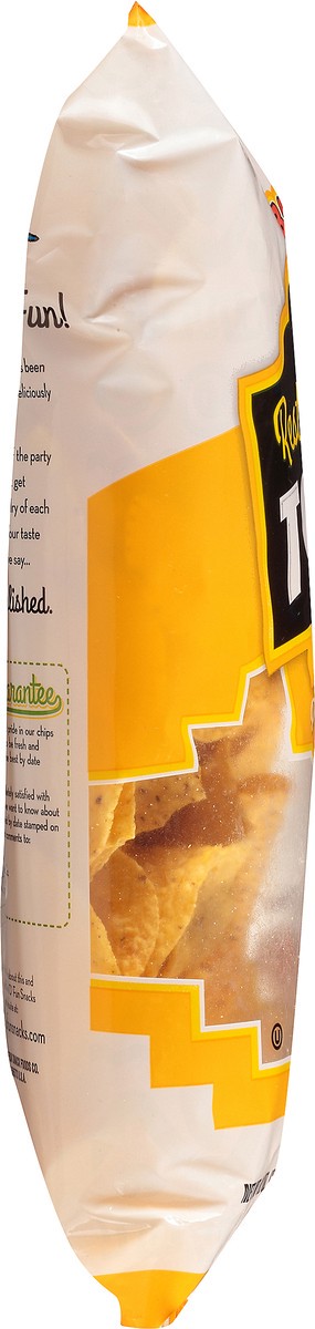 slide 9 of 9, Barrel O' Fun Restaurant Rounds Premium Yellow Corn Tortilla Chips Bag, 1 ct