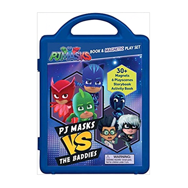 slide 1 of 1, PJ Masks VS The Baddies Book & Magnetic Playset By PJ Mask, 1 ct