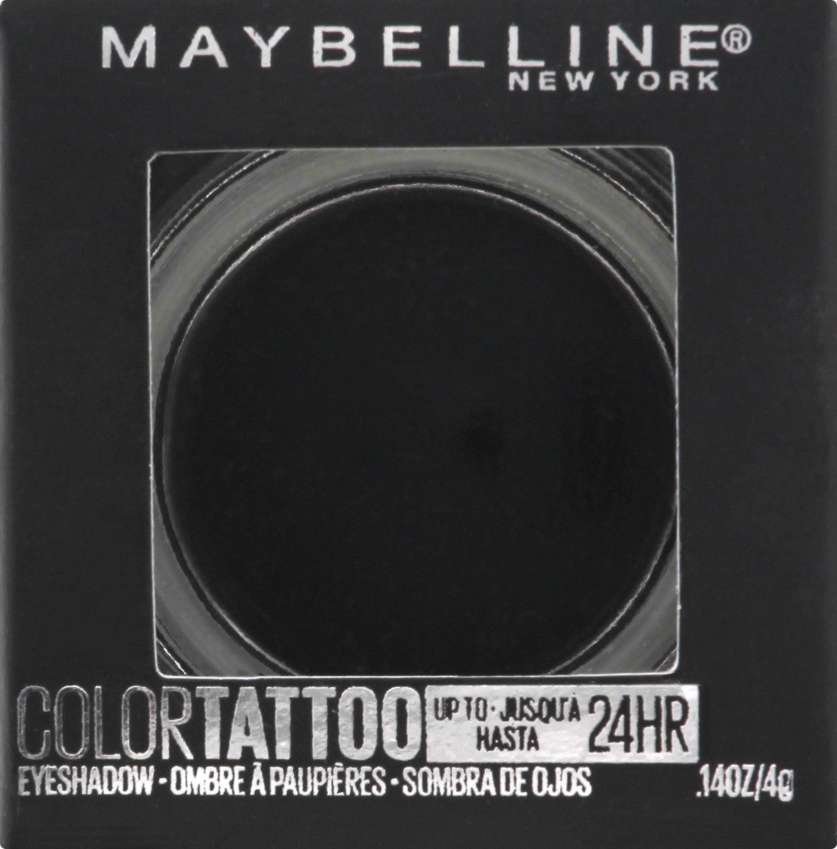 slide 5 of 9, MaybellineColor Tattoo Eye Shadow Risk Maker - 0.14oz: Longwear, Crease-Resistant, Waterproof, Dark Tones, 0.14 oz