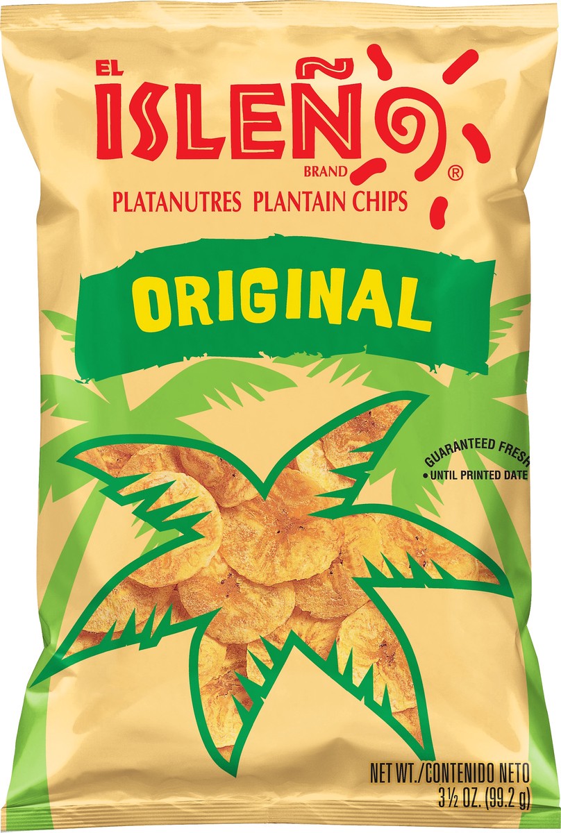 slide 6 of 6, Isleno Platanutres Original Plantain Chips 3.5 oz, 3.5 oz