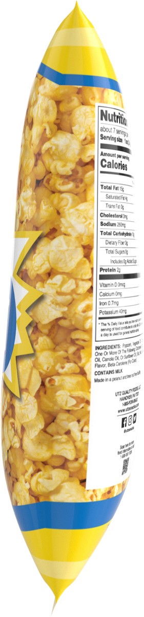 slide 2 of 11, Utz Butter Popcorn 6.5 oz, 6.5 oz