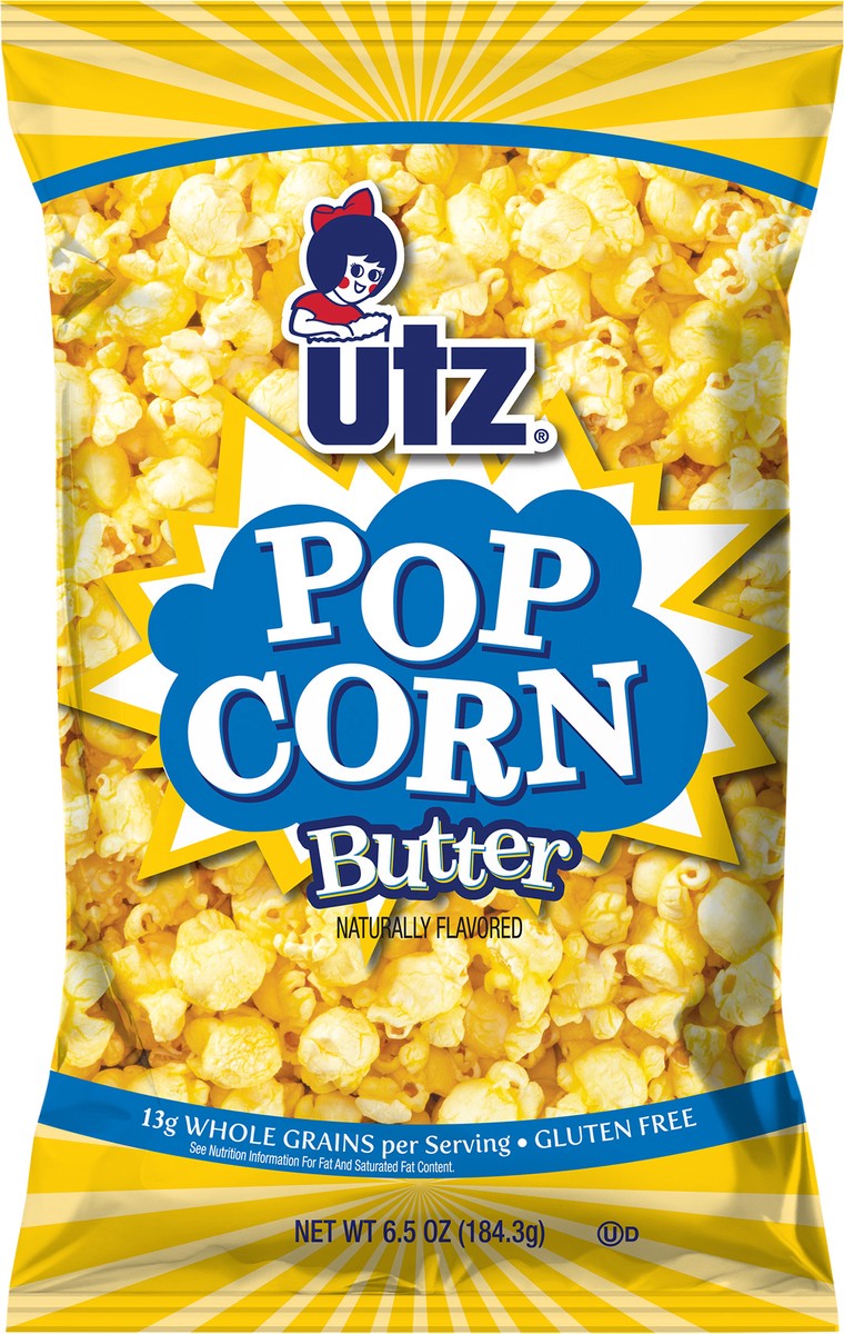 slide 5 of 11, Utz Butter Popcorn 6.5 oz, 6.5 oz