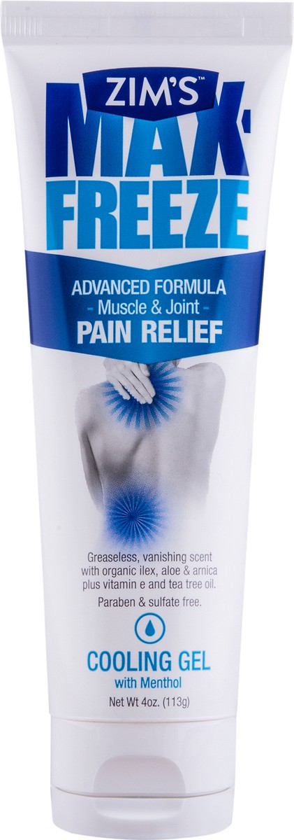 slide 1 of 11, Zim's Zims Maximum Pain Relief Gel, 4 oz