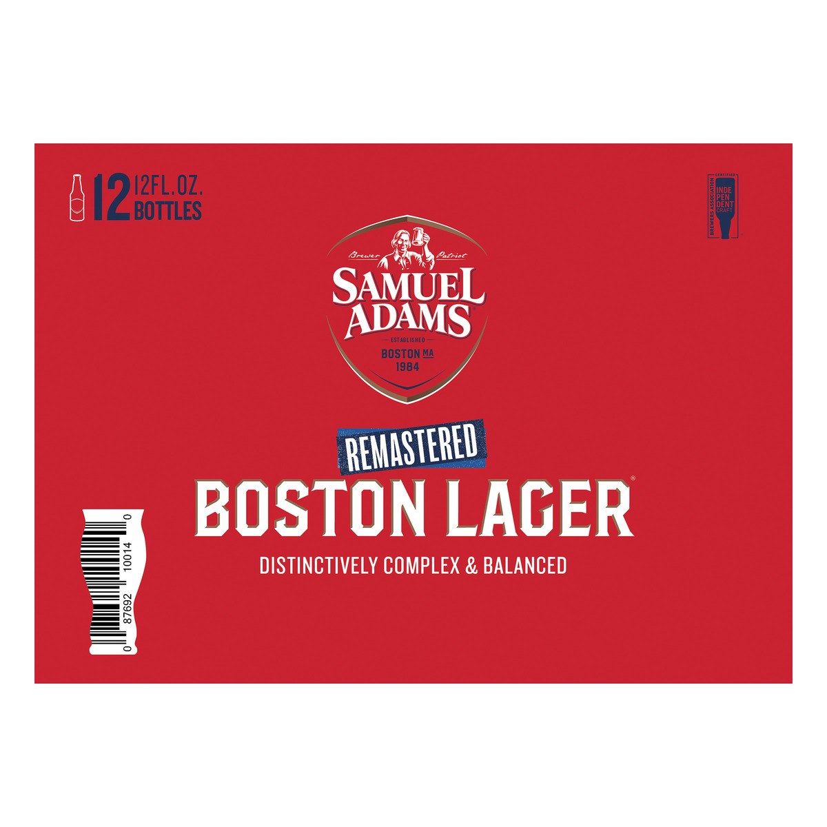 slide 4 of 7, Samuel Adams Boston Lager Beer (12 fl. oz. Bottle, 12pk.), 12 ct