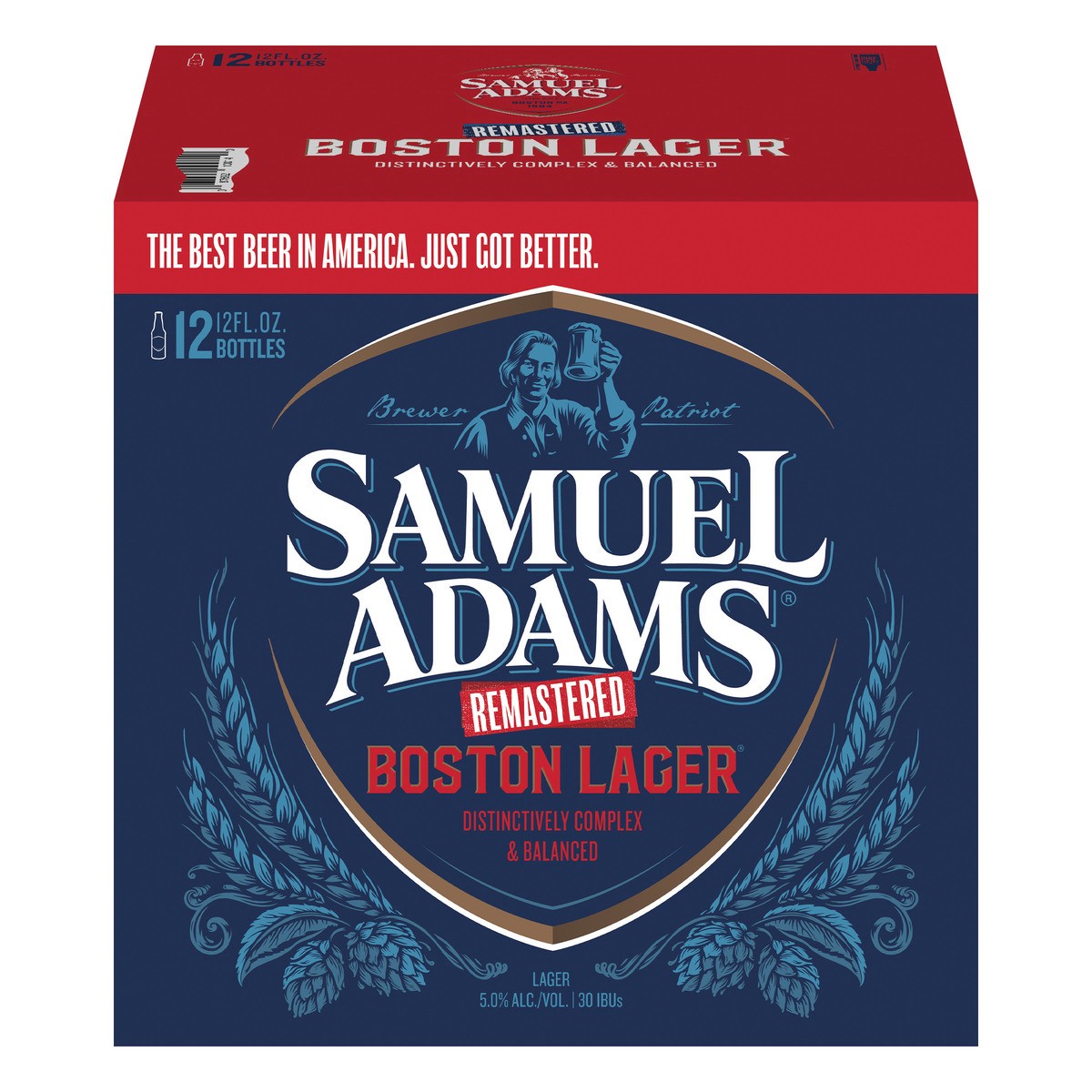slide 1 of 7, Samuel Adams Boston Lager Beer (12 fl. oz. Bottle, 12pk.), 12 ct