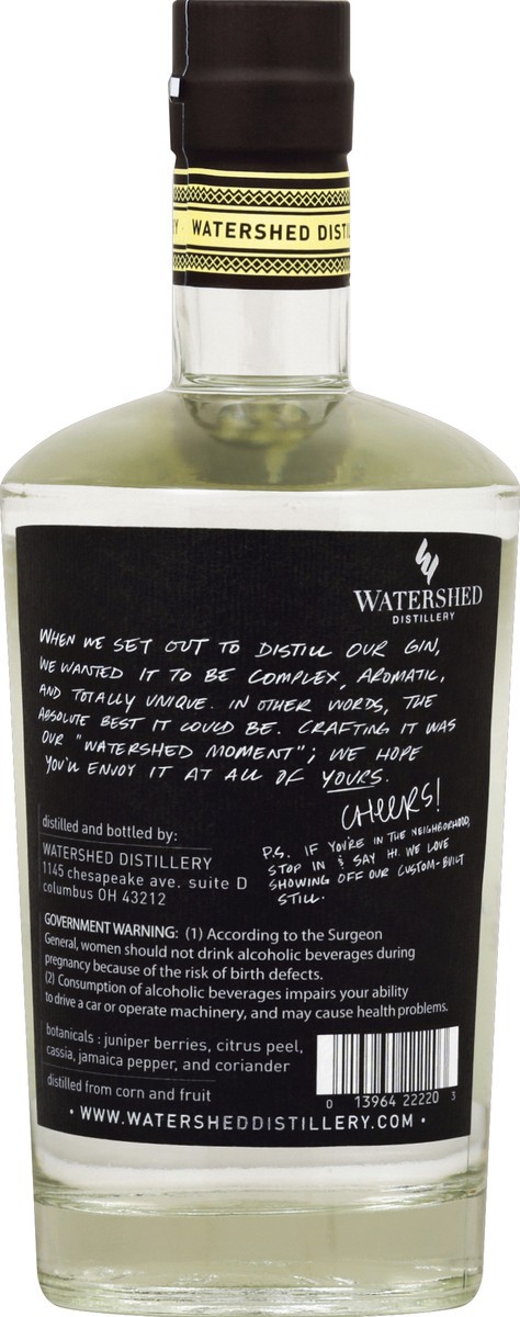slide 5 of 6, Watershed Distillery Watershed Four Peel Gin 750 Ml, 750 ml