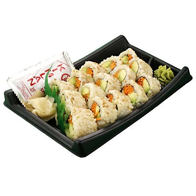 slide 1 of 1, H-E-B Sushiya Vegetarian Brown Rice Roll, 15 ct