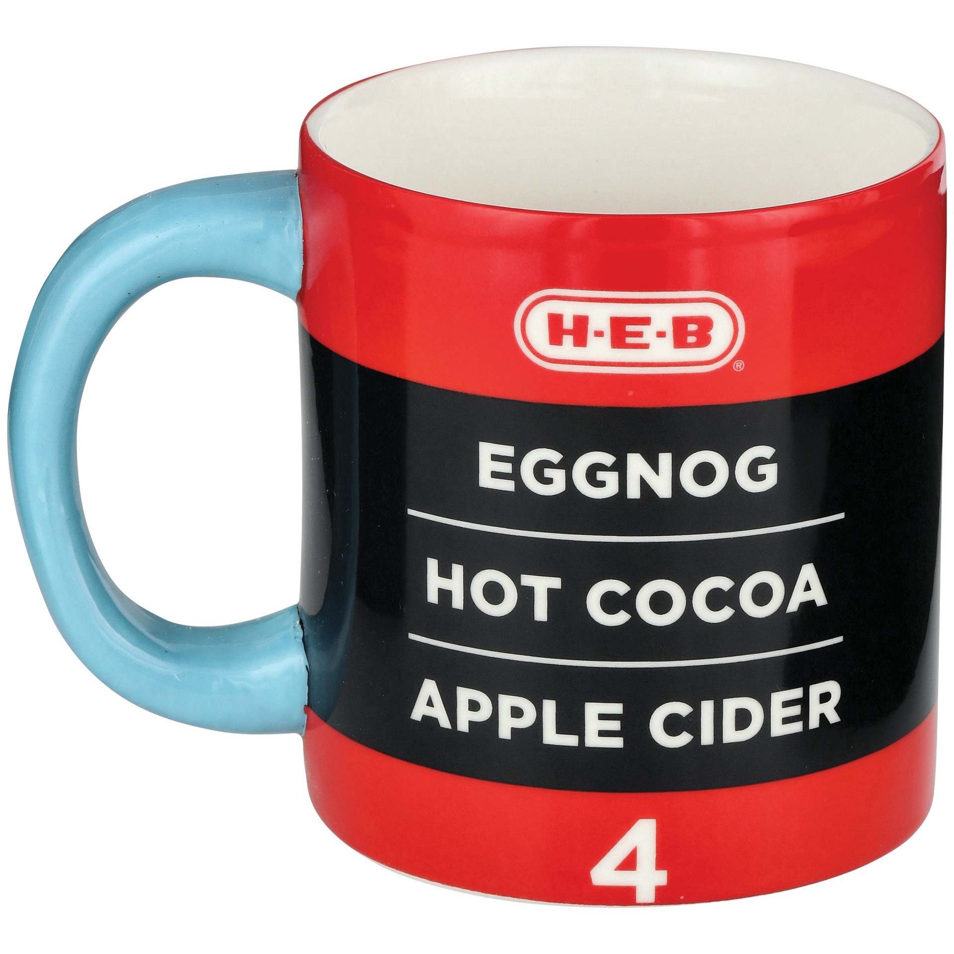 slide 1 of 1, H-E-B Brand Shop Holiday Aisle Mug, 20 oz