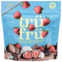 Tru Fru Frozen Strawberries in Milk & White Chocolate, 8oz
