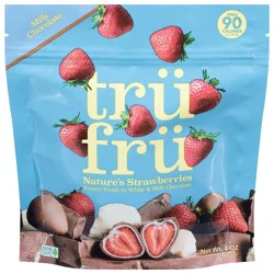 Tru Fru Strawberries Hyper-Chilled in White & Milk Chocolate