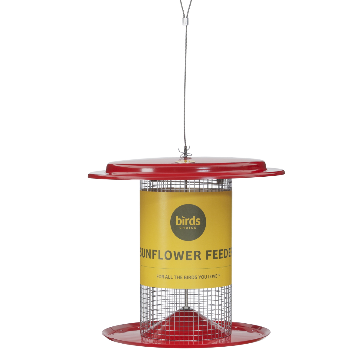 slide 1 of 9, BIRDS CHOICE Bird's Choice Color Pop Sunflower Feeder, 1 ct