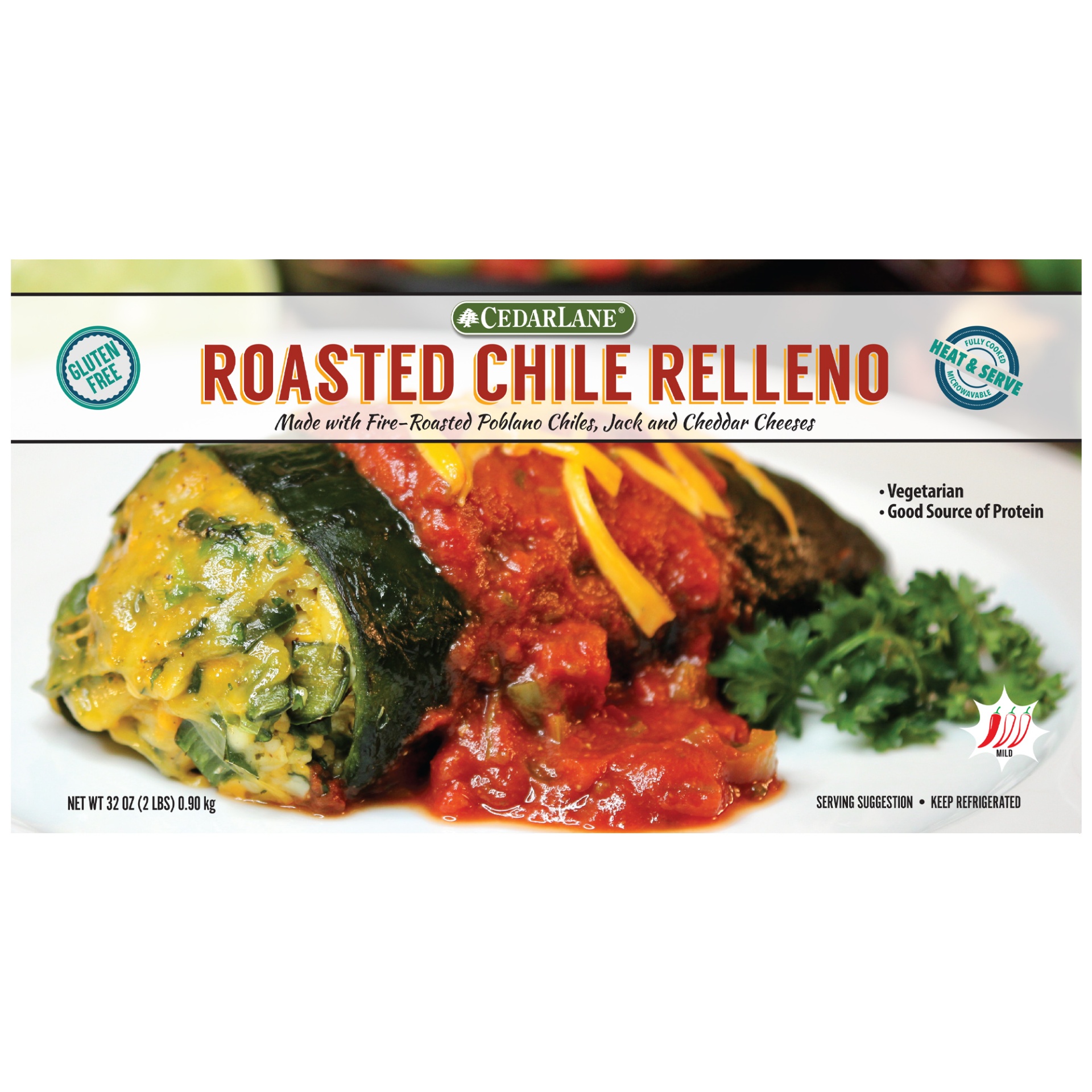 slide 1 of 2, Cedarlane Natural Foods Cedarlane Chile Rellenos, 