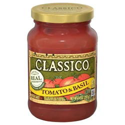 Classico Tomato & Basil Pasta Sauce, 14 oz Jar