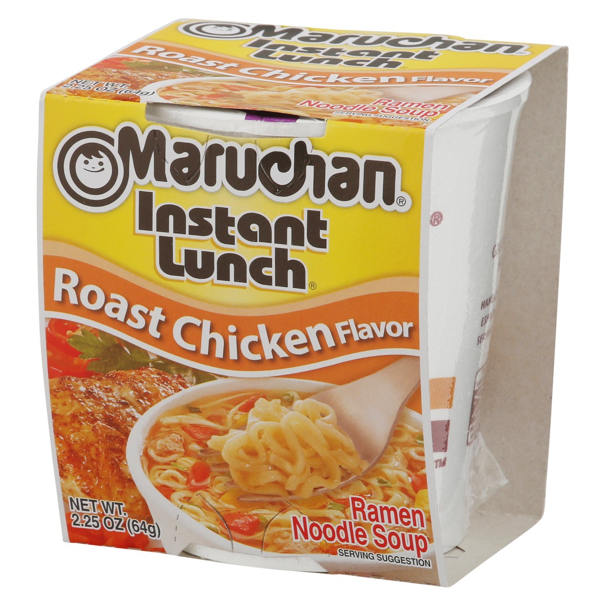 slide 8 of 9, Maruchan Instant Lunch Roast Chicken Flavor Ramen Noodle Soup 2.25 oz, 2.25 oz