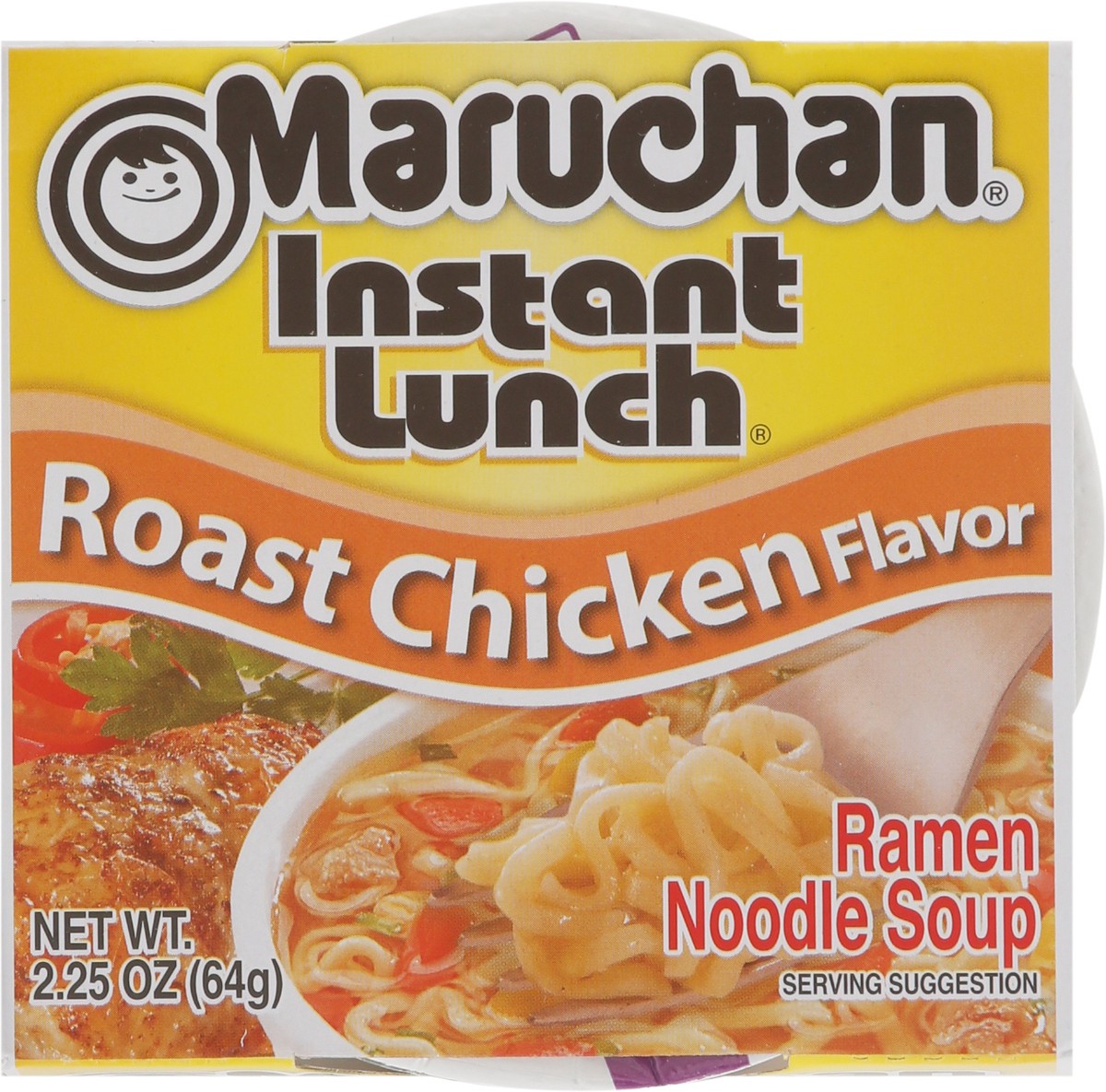 slide 2 of 9, Maruchan Instant Lunch Roast Chicken Flavor Ramen Noodle Soup 2.25 oz, 2.25 oz