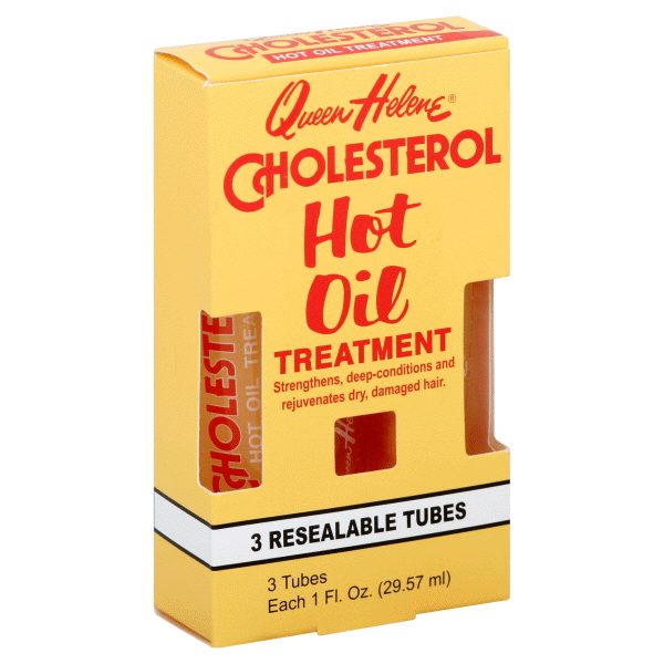 slide 1 of 4, Queen Helene Cholesterol Hot Oil Treatment, 1 oz