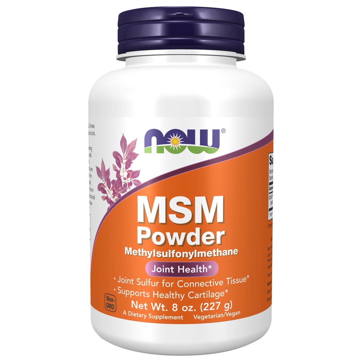 slide 1 of 2, NOW MSM Powder - 8 oz., 8 oz