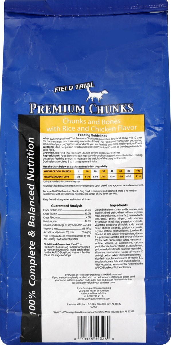slide 6 of 7, FIELD TRIAL Dog Food 4.4 lb, 4.4 lb