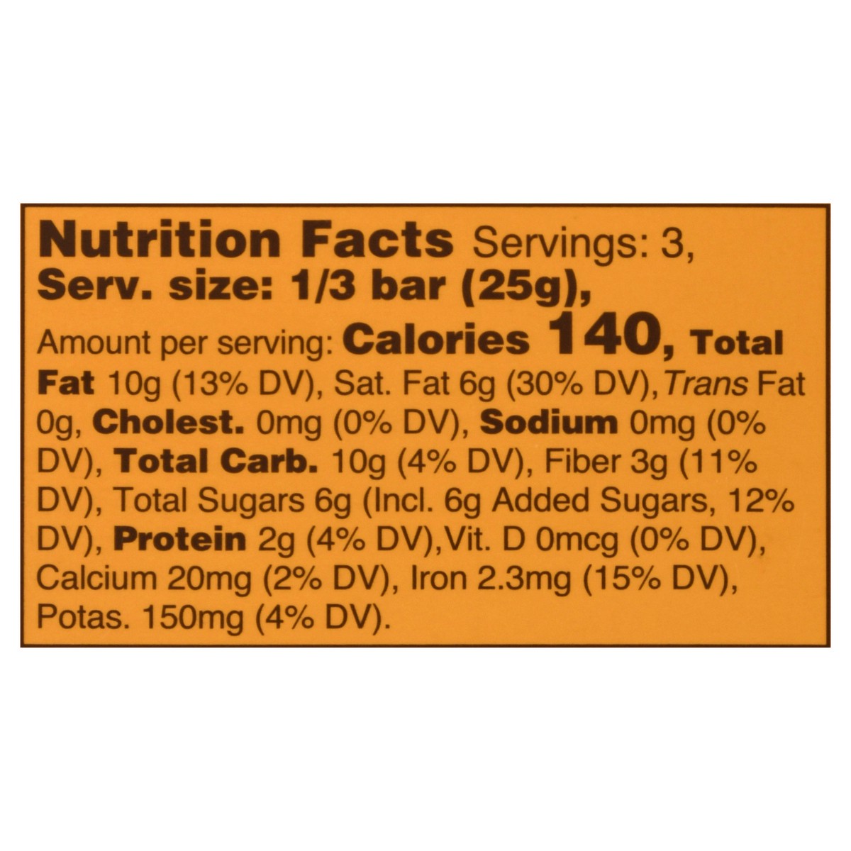 slide 11 of 12, Beyond Good Orange Zest Bar, 2.64 oz
