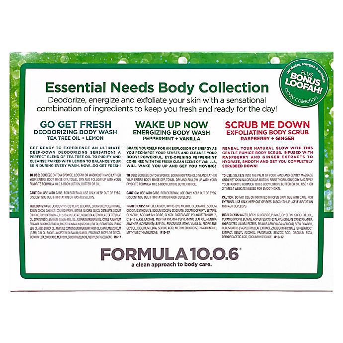 slide 2 of 3, Formula 10.0.6 Essential Needs Body Collection, 1 ct