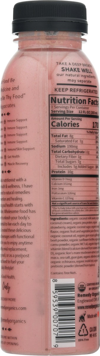 slide 3 of 13, Remedy Organics Berry Immunity 12 fl oz, 12 fl oz