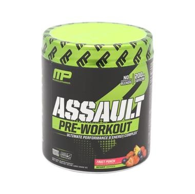 slide 1 of 1, Muscle Pharm Assault Pre-Workout Fruit Punch, 240 oz