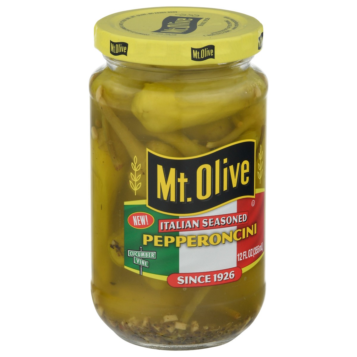 slide 2 of 11, Mt. Olive Italian Seasoned Pepperoncini 12 fl oz, 12 fl oz