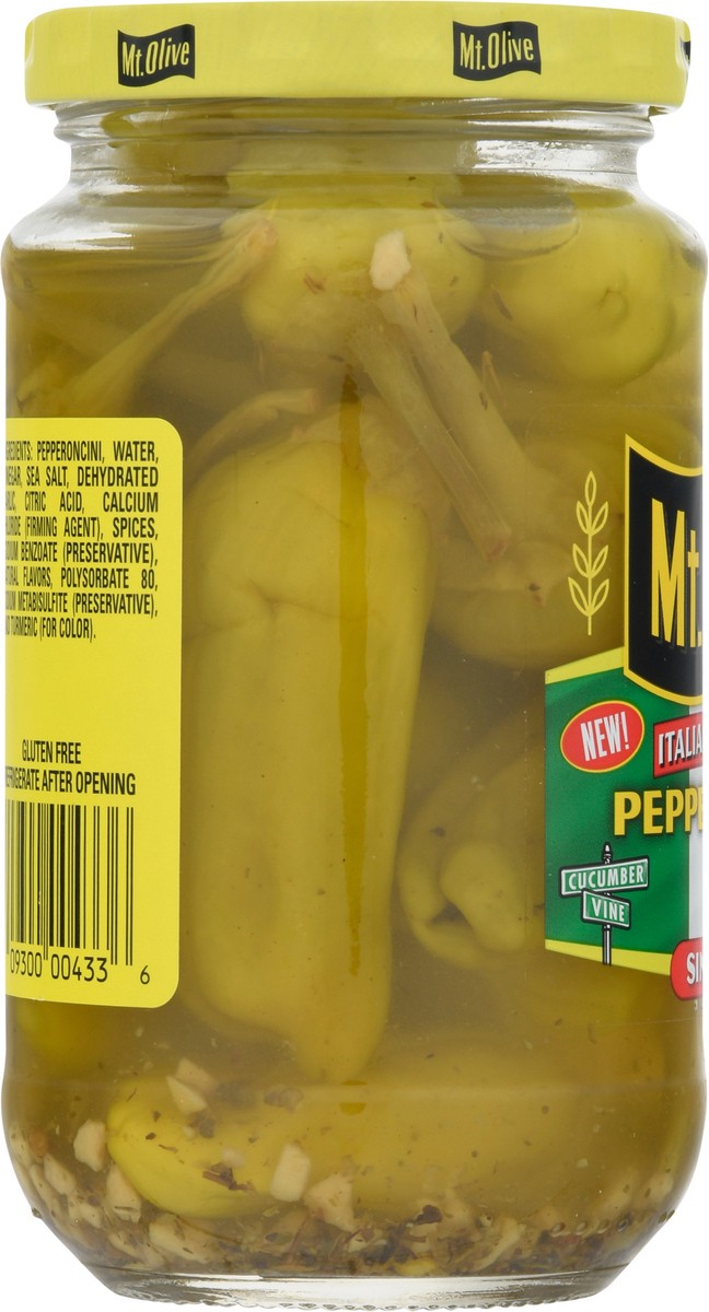 slide 8 of 11, Mt. Olive Italian Seasoned Pepperoncini 12 fl oz, 12 fl oz