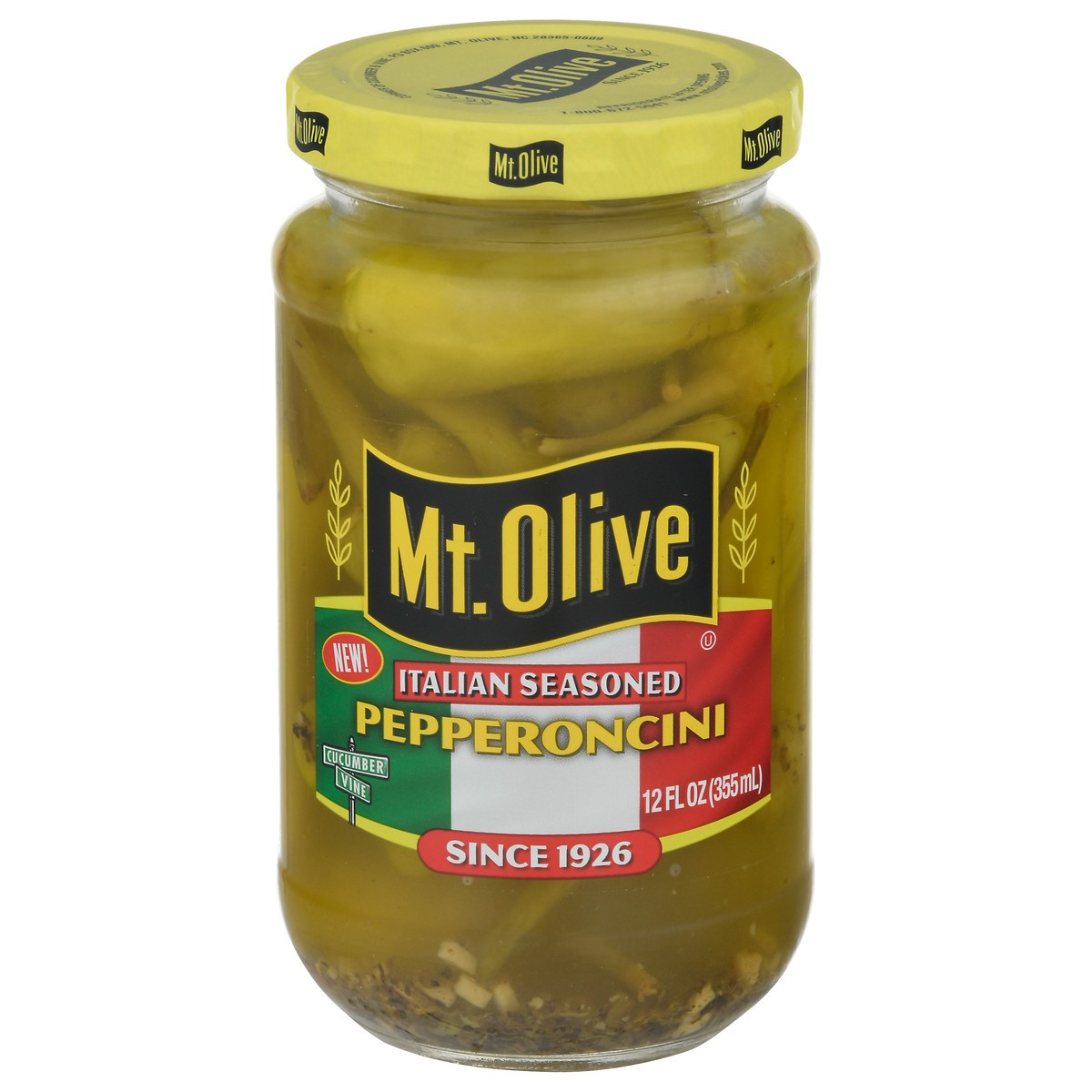 slide 11 of 11, Mt. Olive Italian Seasoned Pepperoncini 12 fl oz, 12 fl oz