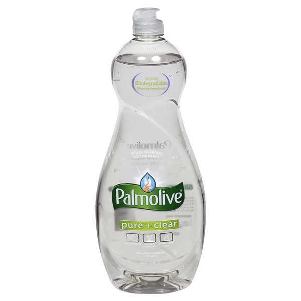 slide 1 of 1, Palmolive Ultra Pure Clear Dish Detergent, 32.5 oz