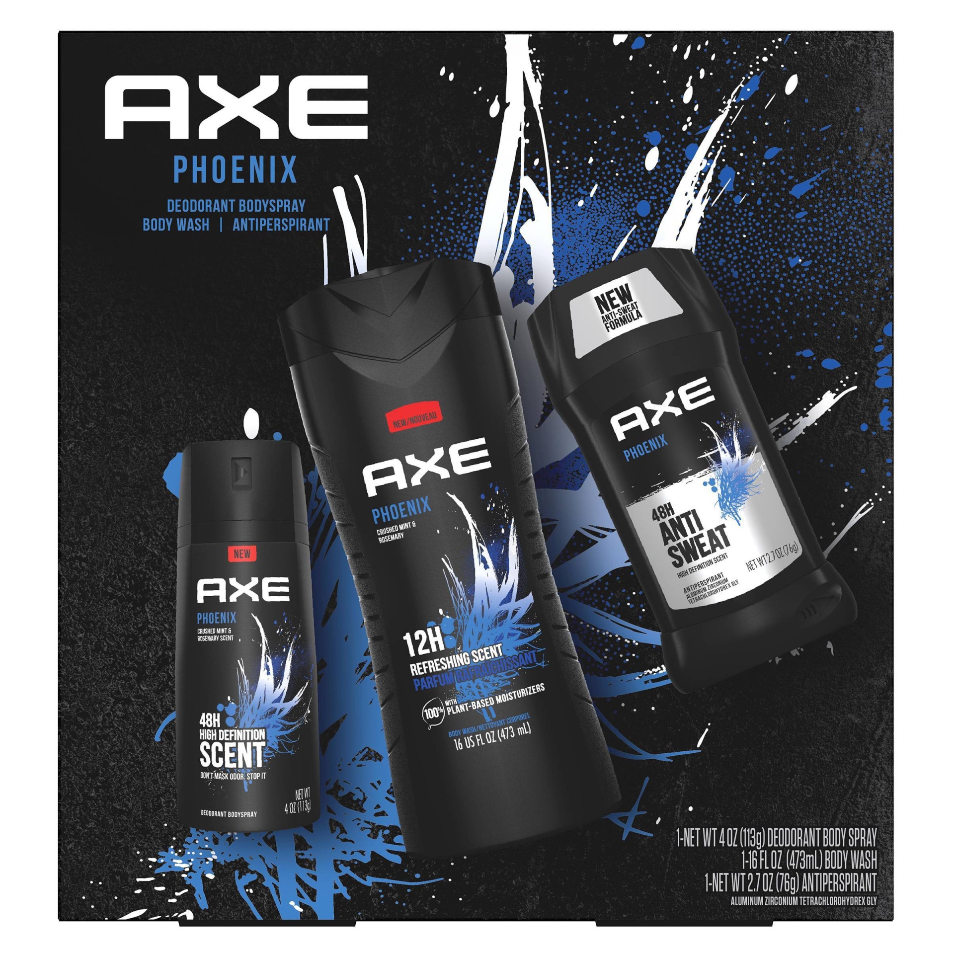 slide 1 of 5, AXE Phoenix Bw/Body Spray/Is D, 1 ct