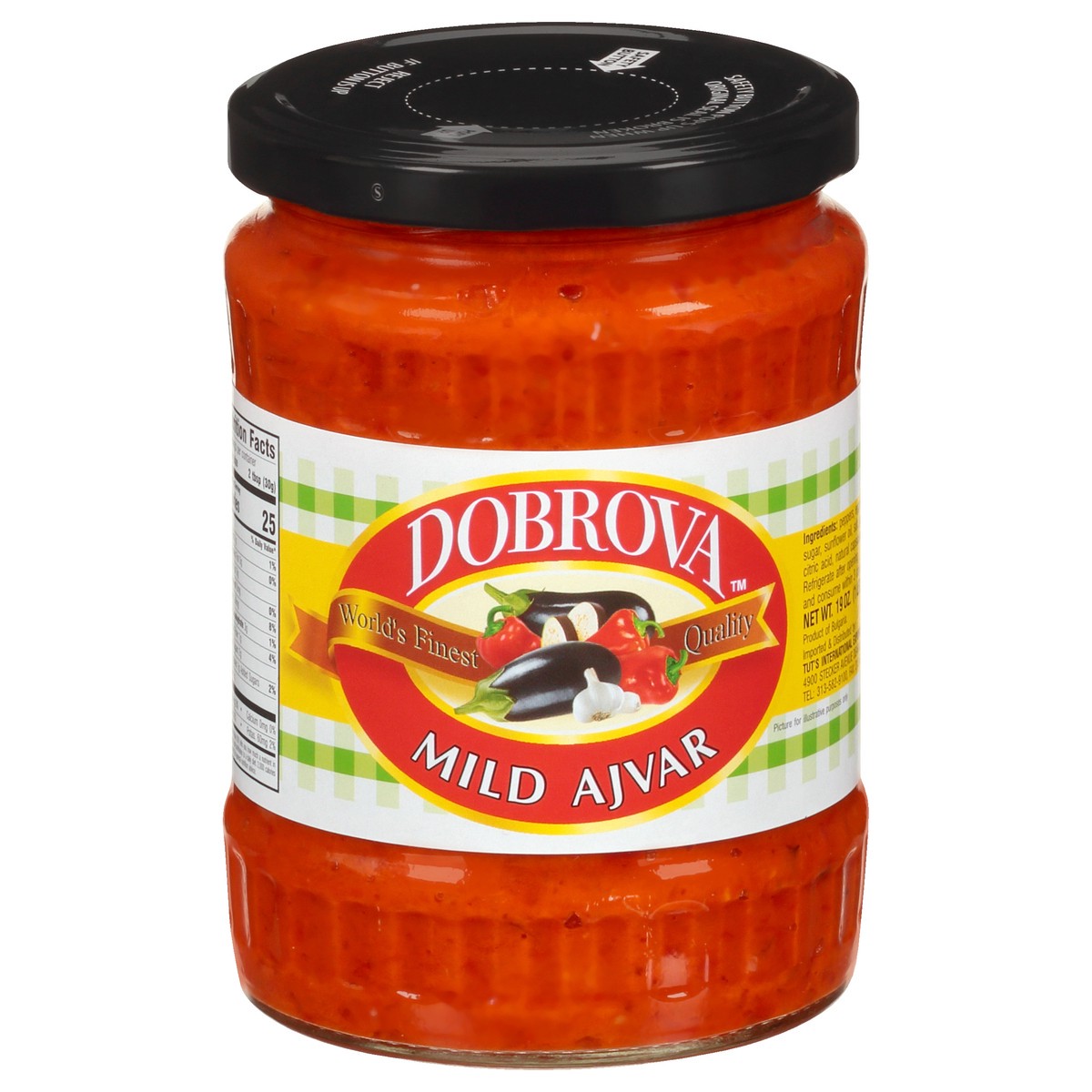 slide 4 of 12, Dobrova Mild Ajvar - 19 oz, 19 oz
