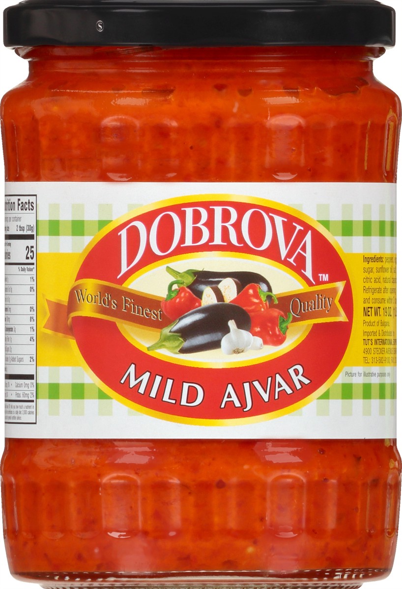 slide 6 of 12, Dobrova Mild Ajvar - 19 oz, 19 oz