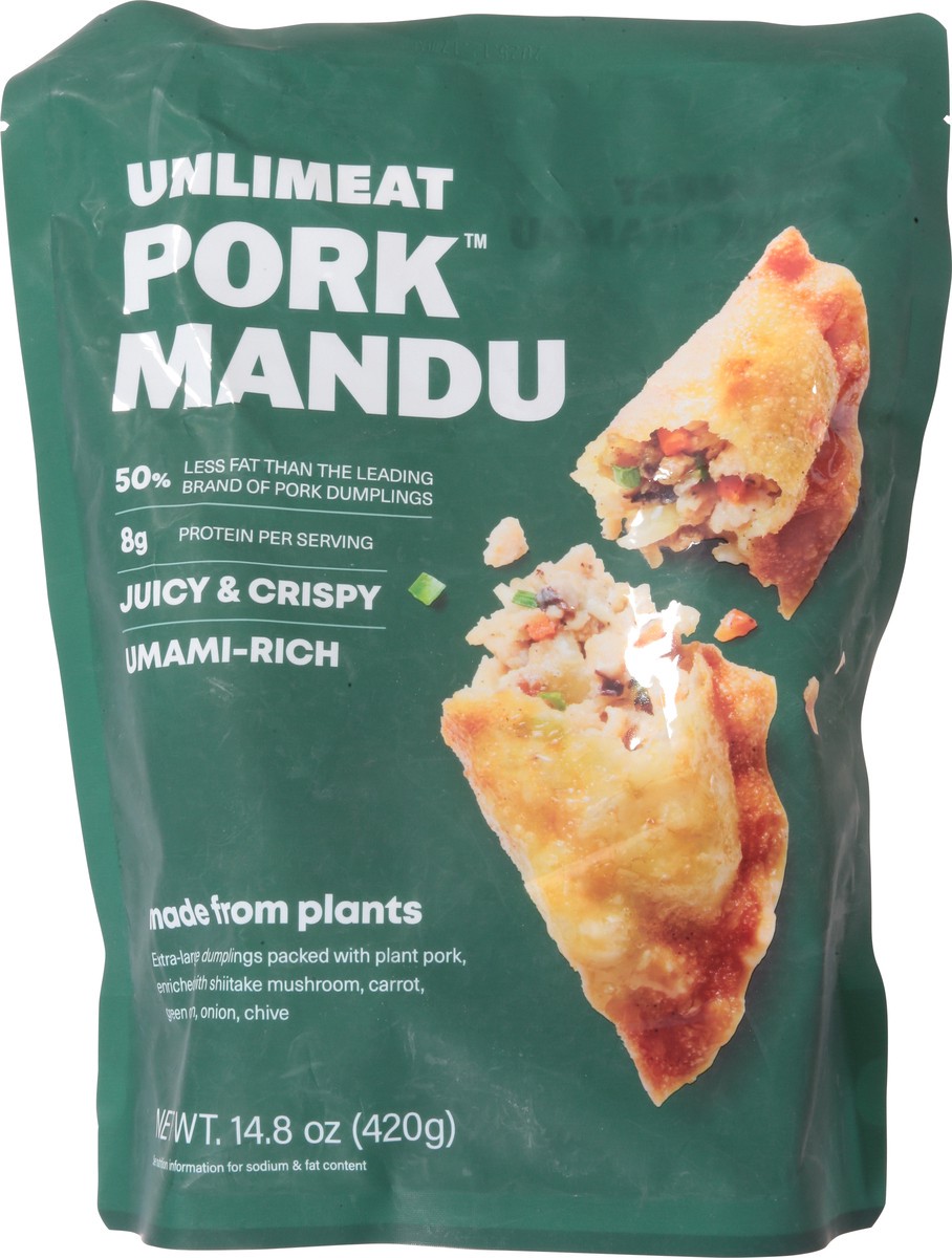 slide 9 of 13, Unlimeat Pork Mandu 14.8 oz, 14.8 oz