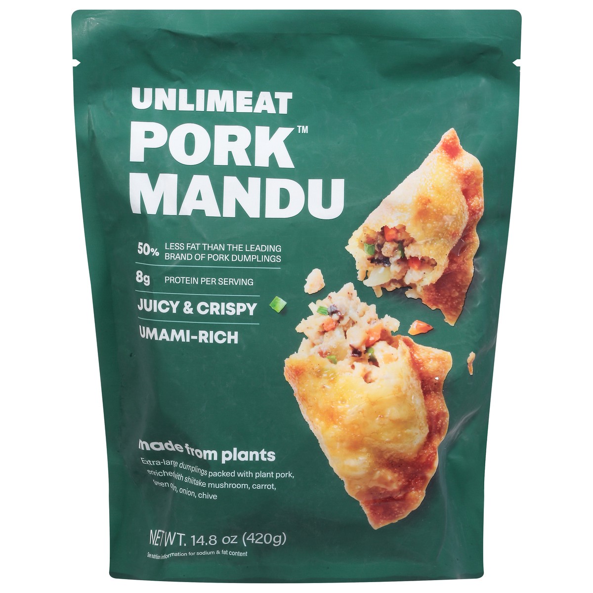 slide 12 of 13, Unlimeat Pork Mandu 14.8 oz, 14.8 oz