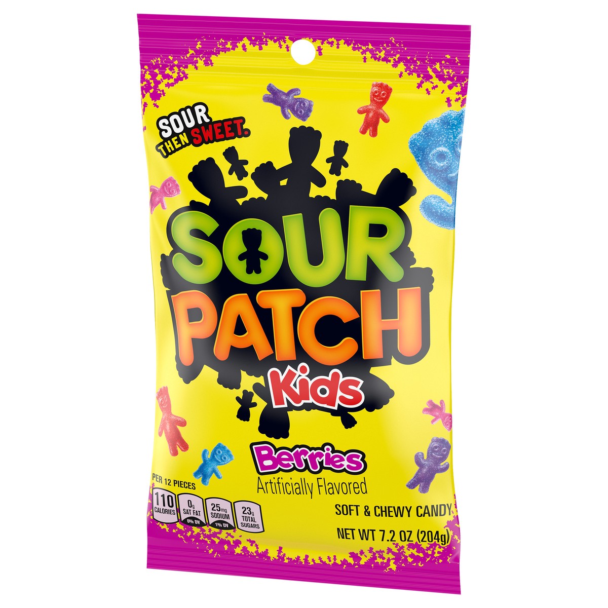 slide 9 of 9, SOUR PATCH KIDS Berries Soft & Chewy Candy, 7.2 oz, 0.45 lb