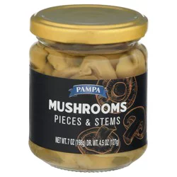 Pampa Mushroom Pieces & Stems, 4.5 Oz.
