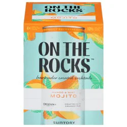 On The Rocks Mojito - 4 x 12 fl oz Cans