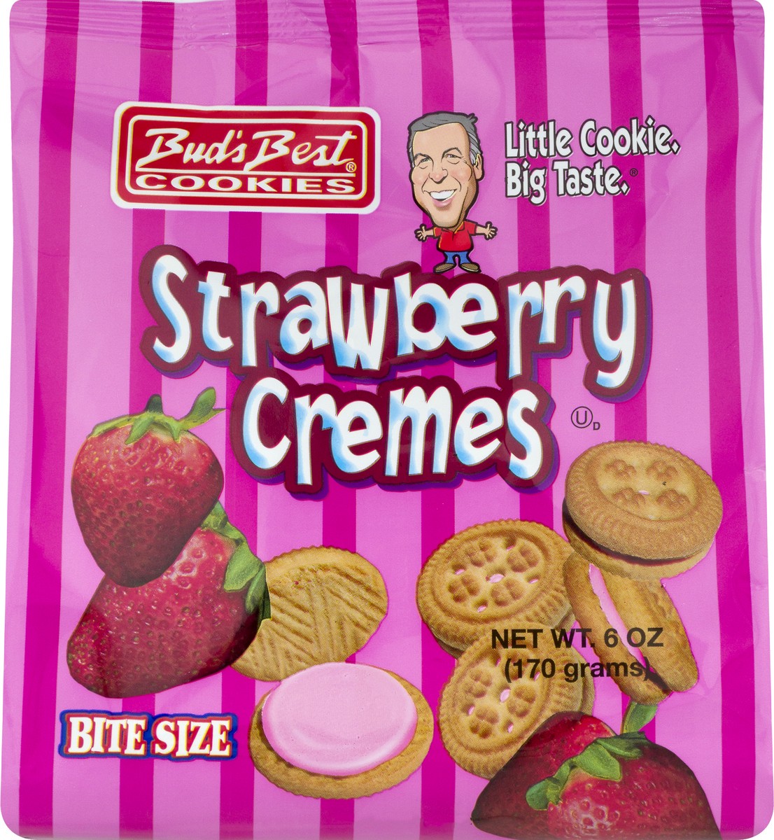 slide 5 of 10, Bud's Best Strawberry Cremes, 6 oz