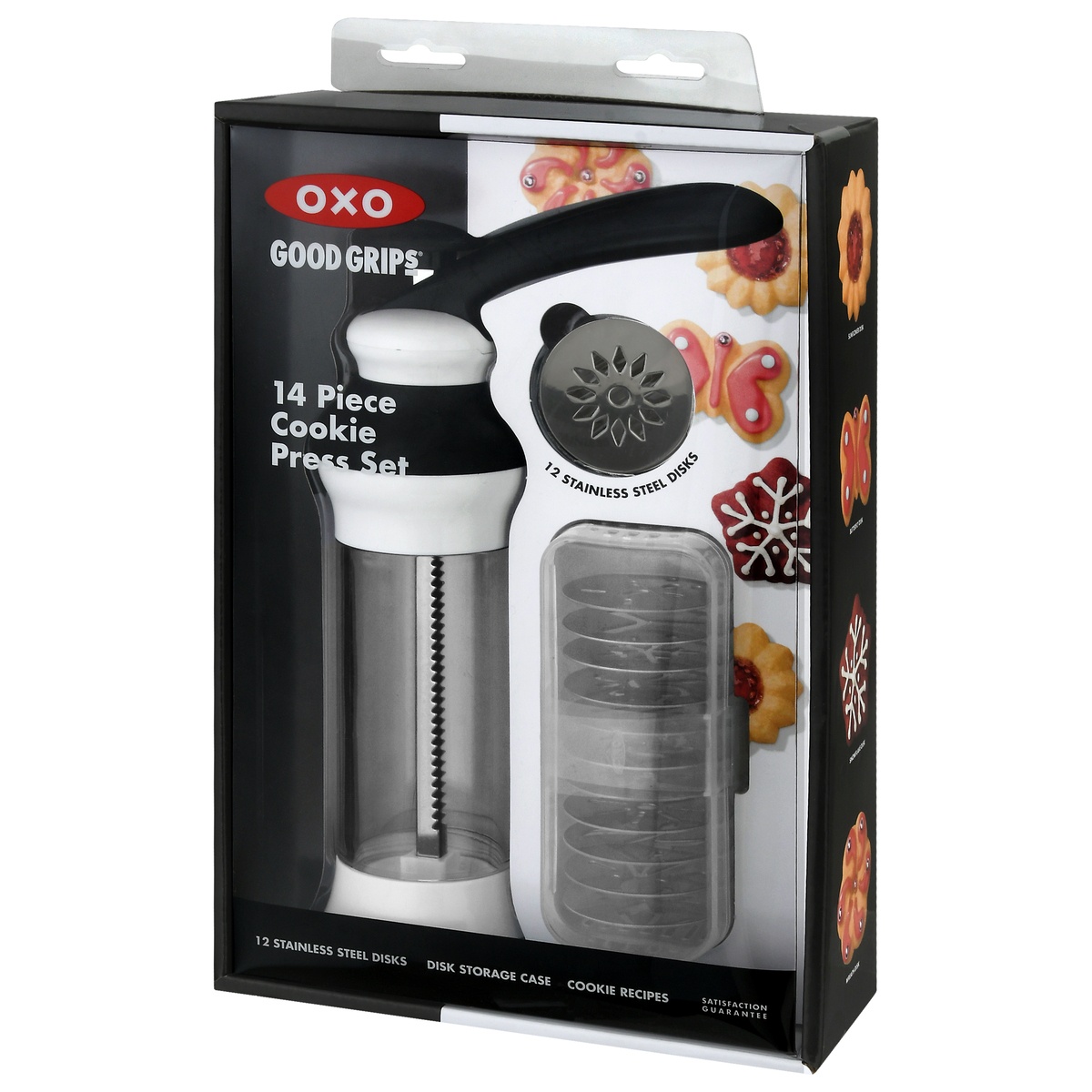 slide 3 of 8, OXO Good Grips Cookie Press Set, 13 ct