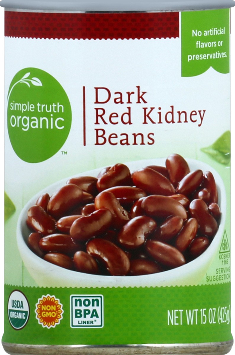 slide 2 of 2, Simple Truth Organic Kidney Beans 15 oz, 15 oz