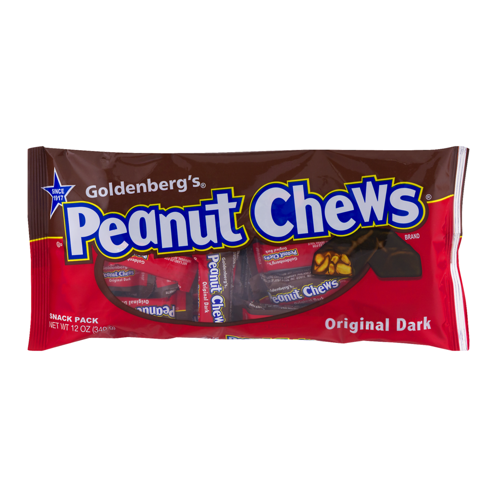 slide 1 of 5, Goldenberg's Just Born Orig Peanut Chews, 12 oz