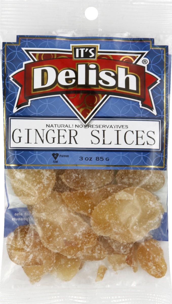 slide 2 of 4, It's Delish Ginger Slices - 3 oz, 3 oz