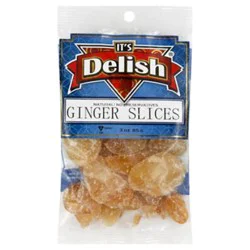 It's Delish Ginger Slices - 3 oz