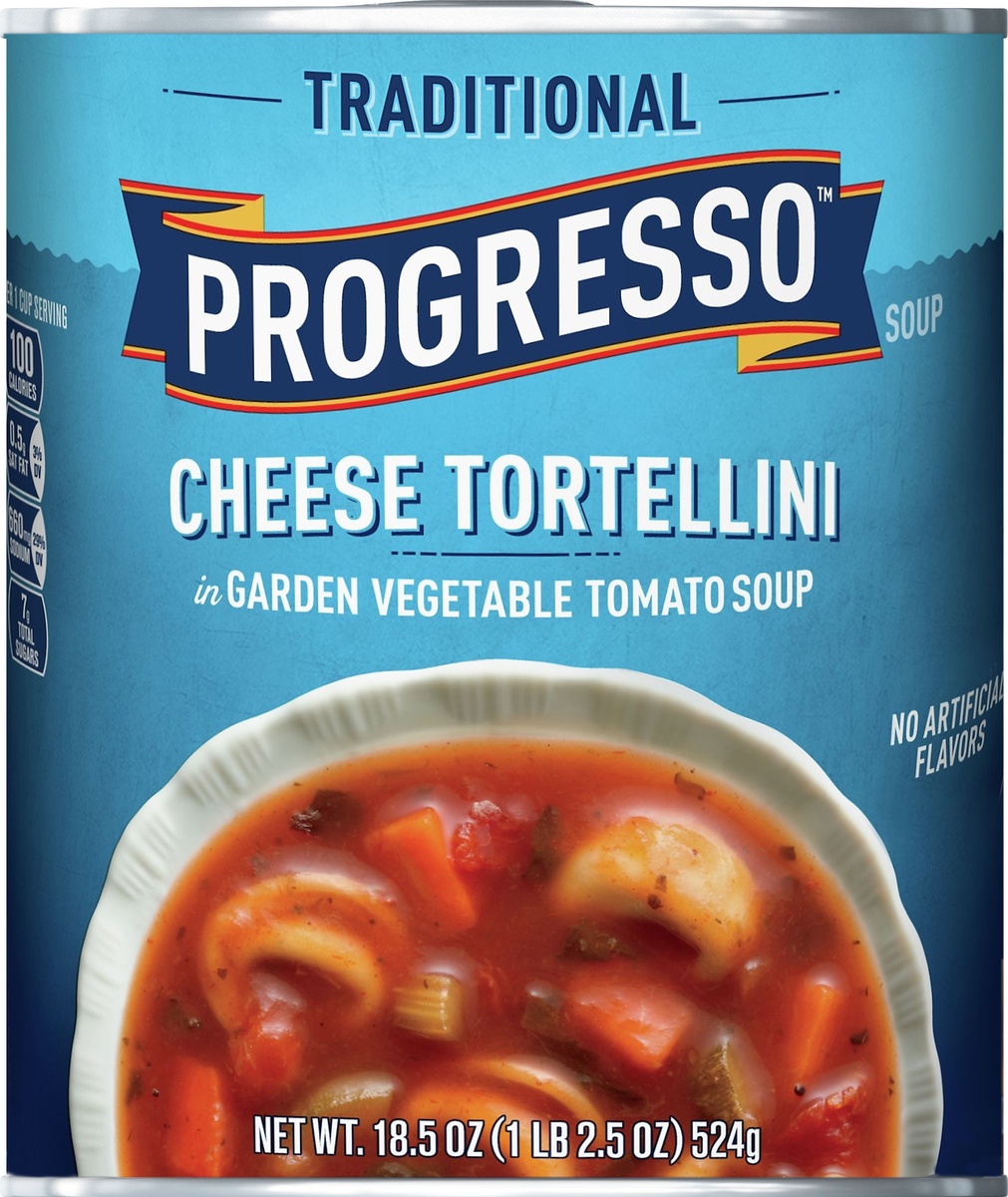 Progresso Cheese Tortellini In Garden Vegetable Tomato Soup 18 oz | Shipt