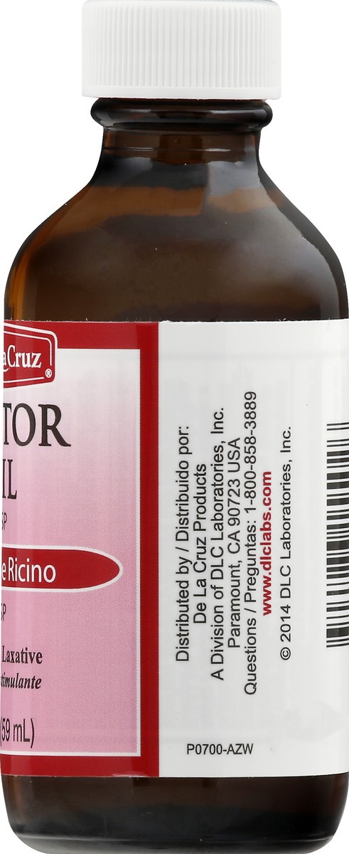 slide 6 of 9, De la Cruz Aceite De Ricino Castor Oil, 2 fl oz