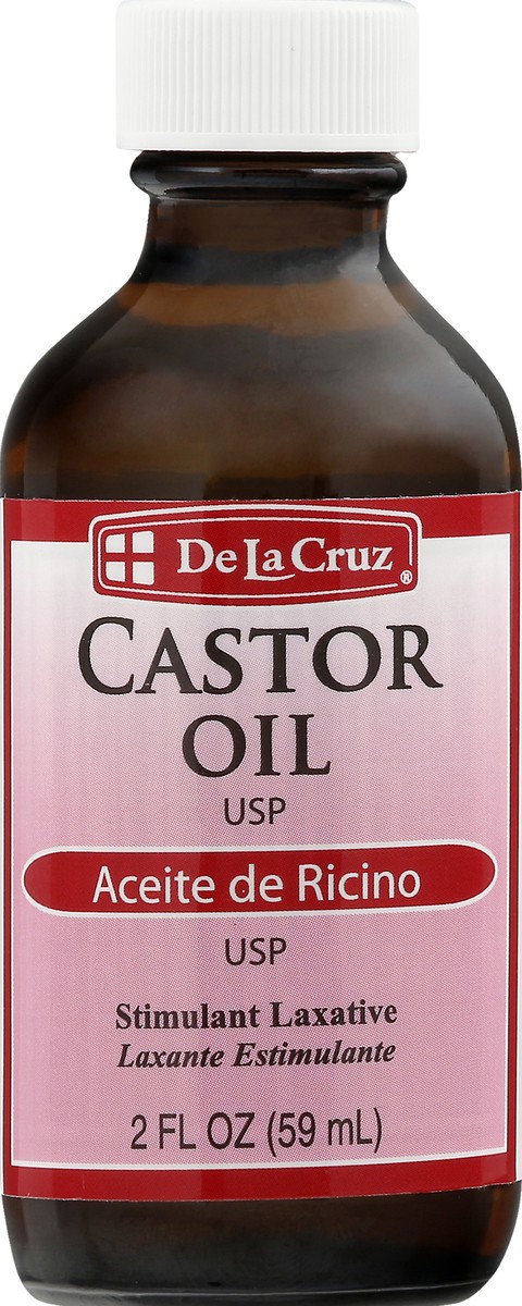 slide 1 of 9, De la Cruz Aceite De Ricino Castor Oil, 2 fl oz