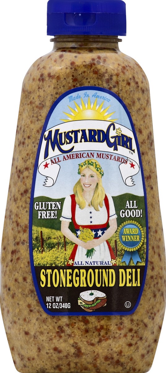 slide 2 of 2, Mustard Girl Mustard 12 oz, 12 oz