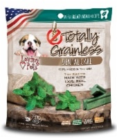 slide 1 of 1, Loving Pets Totally Grainless Dental Care Fresh Breath Chicken Dog Treats, 6 oz