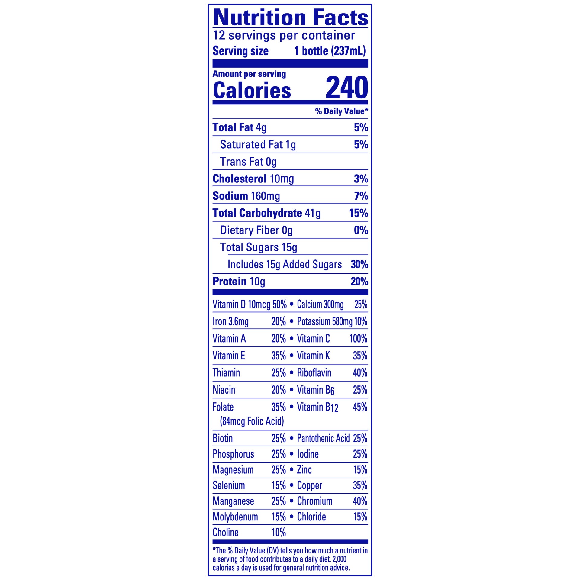 slide 2 of 5, Carnation CARNATION BREAKFAST ESSENTIALS Rich Milk Chocolate 12-8 fl. oz. Bottles, 12 ct; 8 fl oz